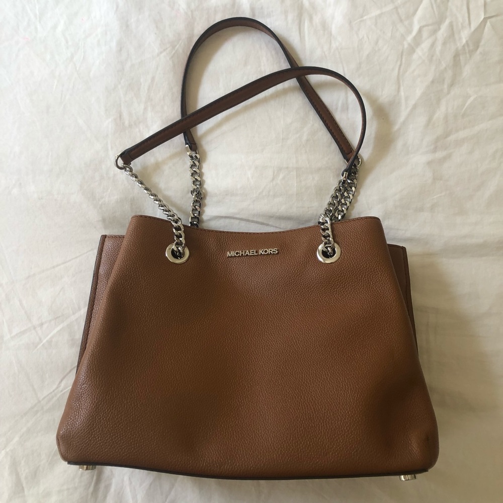 Michael Kors Brown Leather Bag